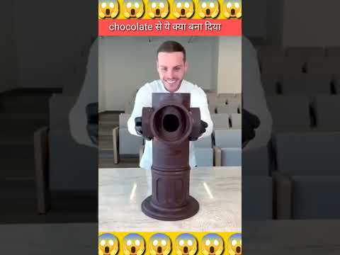 amazing chocolate art 😱