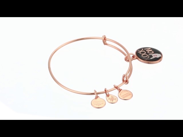 Vídeo relacionado con Alex and Ani Be The Light Bangle Bracelet Shiny Rose Gold One Size