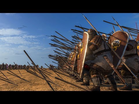 SHIELD WALL vs JAVELINS - Mount & Blade 2 BANNERLORD