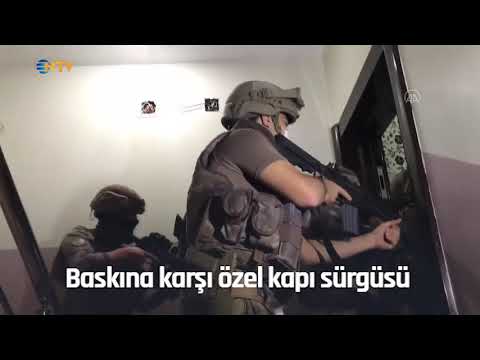 Operasyonlara karşı özel kapı sürgüsü hazırlamışlar