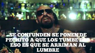 Soy quien soy letra-Cartel de santa