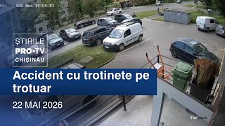 Știrile PRO TV (ORA 17:00) | ACCIDENT CU TROTINETE PE TROTUAR | Moldova