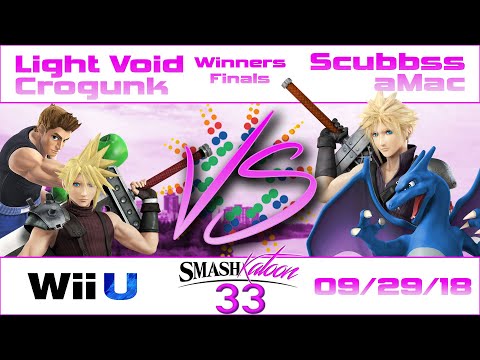 LightVoid & Crogunk (Red) vs Scubbss & aMac (Blue) - Winners Finals - Smashkatoon 33 WiiU Doubles