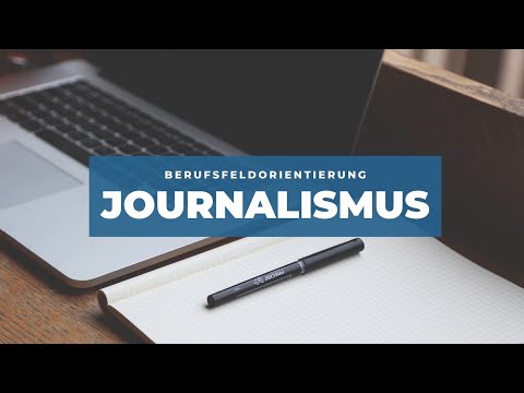 Alles wichtige über Journalismus - Berufsfeldorientierung | Applied Media & Communication Science