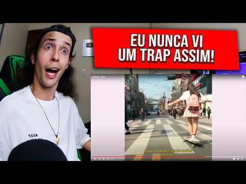 (EU NUNCA VI UM TRAP ASSIM 😱) REAGINDO a m4saes - parix - REACT/REAÇÃO