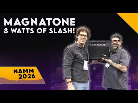 Slash’s New Tiny Amp Sounds HUGE | Magnatone | NAMM 2026