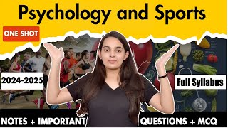 Psychology and Sports Class 11 | Psychology and Sports Class 11 Physical Education Chapter 6
