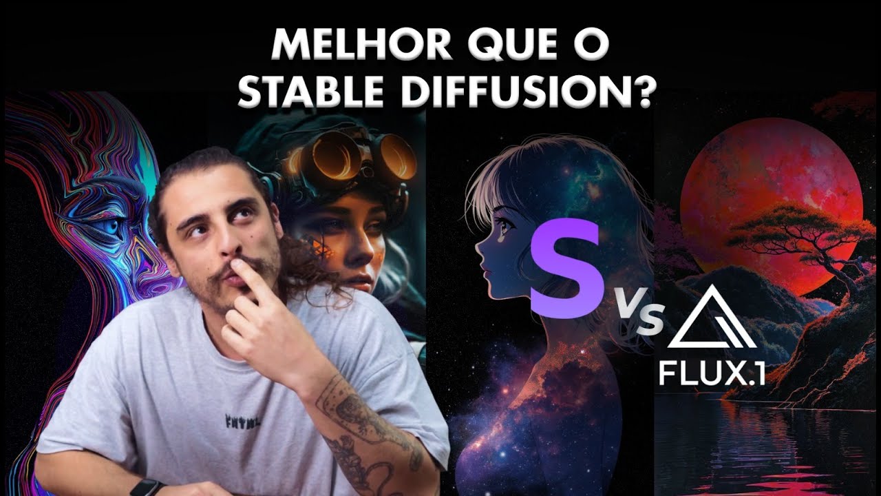 Guia completo: A melhor IA para geração de imagens? Flux.1 x Stable Diffusion