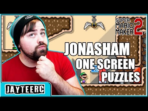 JonasHam ONE SCREEN Puzzles | Super Mario Maker 2
