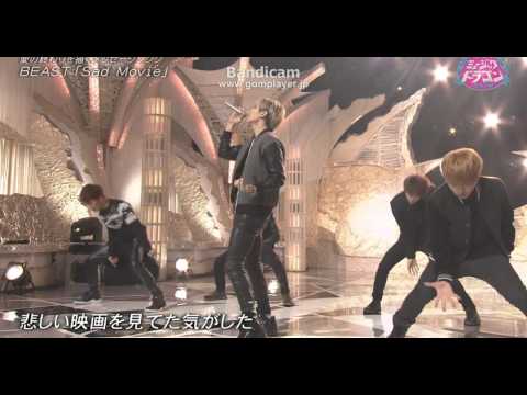 140118 BEAST sad movie live (music dragon)