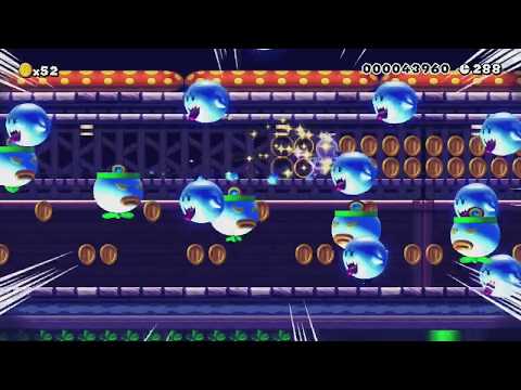 ◆Ghost House Level◆ by Charlie - SUPER MARIO MAKER - NO COMMENTARY 1bi