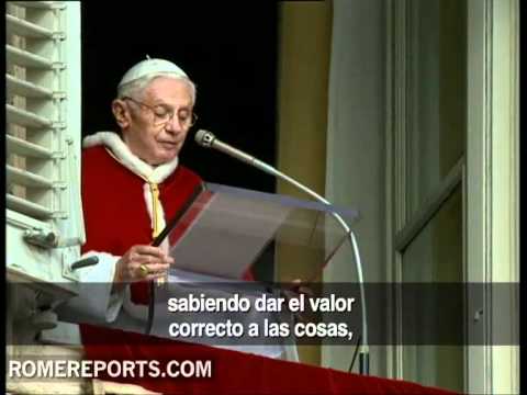 Papa durante el ángelus: ¨El primer Derecho humano es el de la vida¨