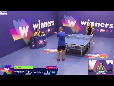 Winners League  07.08.21   Miroshnychenko Serhii - Tupyk Maksym  20:00