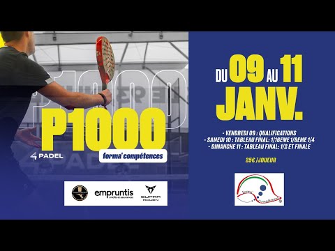 P1000 Messieurs  - 4PADEL Rouen Petit Quevilly - FINALE