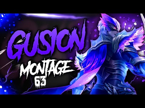 GUSION MONTAGE 63 / FAST HAND / ULTRA SPEED / FAKE COMBO - MLBB