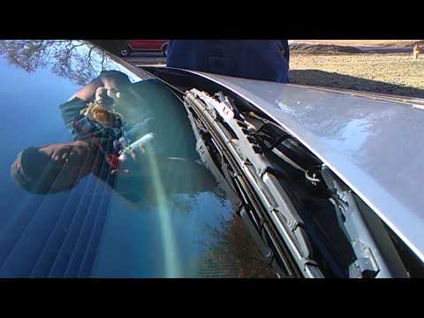 Trick I use to keep my wiper blades from making noise on the windshield and clean the blades too.