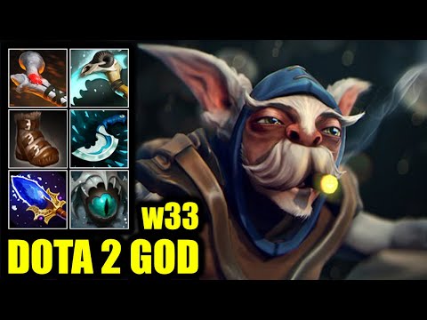 🔥 DOTA 2 GOD - w33 - Meepo - Dota 2 Pro Game Highlights