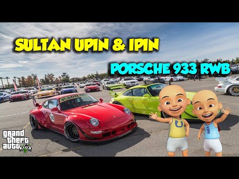 Sultan Upin Ipin punya mobil baru Porsche 933 RWB - GTA V Upin Ipin Episode Terbaru 383