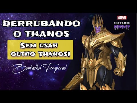 DERRUBANDO O REI THANOS -  [AUTO] Batalha Temporal - MFF - Vovozinha Gamer