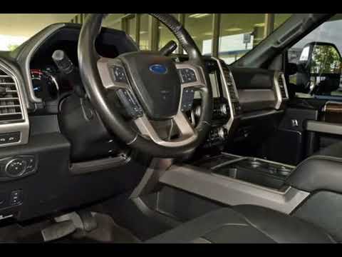 2017 Ford Super Duty F-350 SRW Platinum 4WD Crew Cab 6.75' Box (Ft. Worth, Texas)