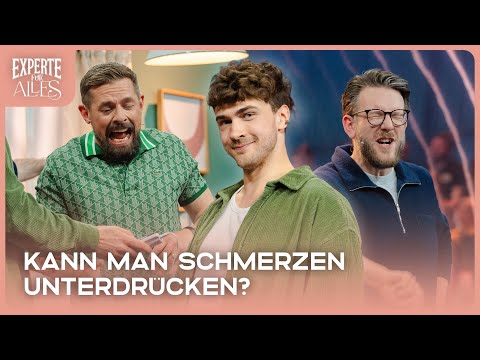 Timon Krause tests pain suppression on Klaas and Jakob | Expert for everything