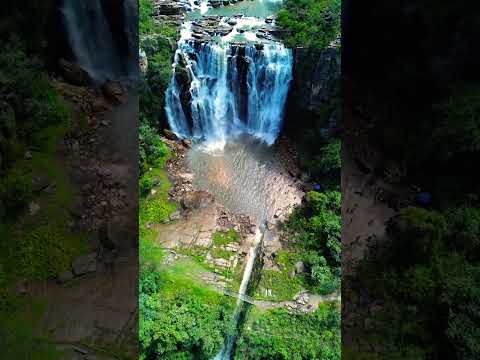 A força do Salto do Corumbá 🌊 | Quer saber como chegar? Comente "EU QUERO".