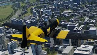 Short flight in the Khamsin/Philip Ubben T-6G ... X-Plane12