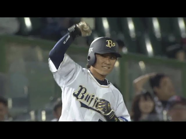 【5回裏】バファローズ・西野 レフト線へ走者一掃のタイムリー2ベース!! 2018/5/25 Bs-M