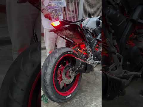 Yamaha Mt 15 Full system akrapovic exhaust pure sound! #yamaha #mt15 #exhaust #exhaustsound