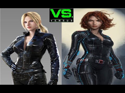 Nina Williams (Tekken) VS Black Widow aka Natasha Romanoff (Marvel) [Forum Battle #19] Video
