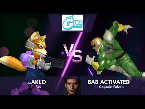 Aklo (Fox) v Bab Activated (Captain Falcon) – Pools Winners Finals | GIGASCHWAB