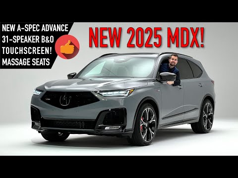 2025 Acura MDX -- Big REFRESH for the #1 Luxury 3-Row SUV! (Hands-On)