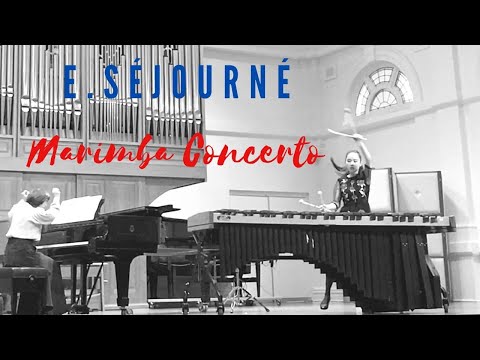Emmanuel Séjourné's Marimba Concerto played by Therese Ng
