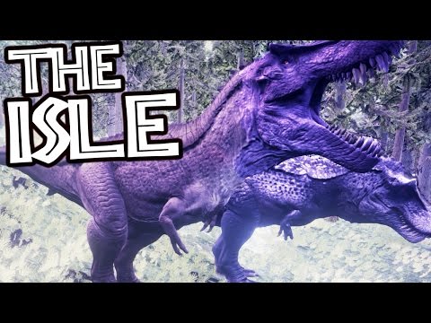 The Isle - HYPO REX BRAWL! HYPO REX HUNTING & BATTLE (Hyperendocrin Rex Gameplay)