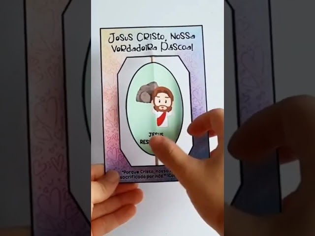 Vídeo relacionado con Baker Ross Plantillas de Semana Santa - Paquete de 6, Manualidades Cristianas de Pascua para Niños (AT575)