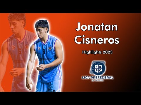 Jonatan Cisneros Highlights 2025 || Español Basquet Santa Lucía - Liga Pre Federal Corrientes