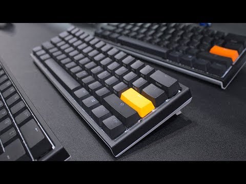 免運速出] Ducky One 2 Mini DKON1861ST 機械式鍵盤RGB 背光銀軸靜音紅 