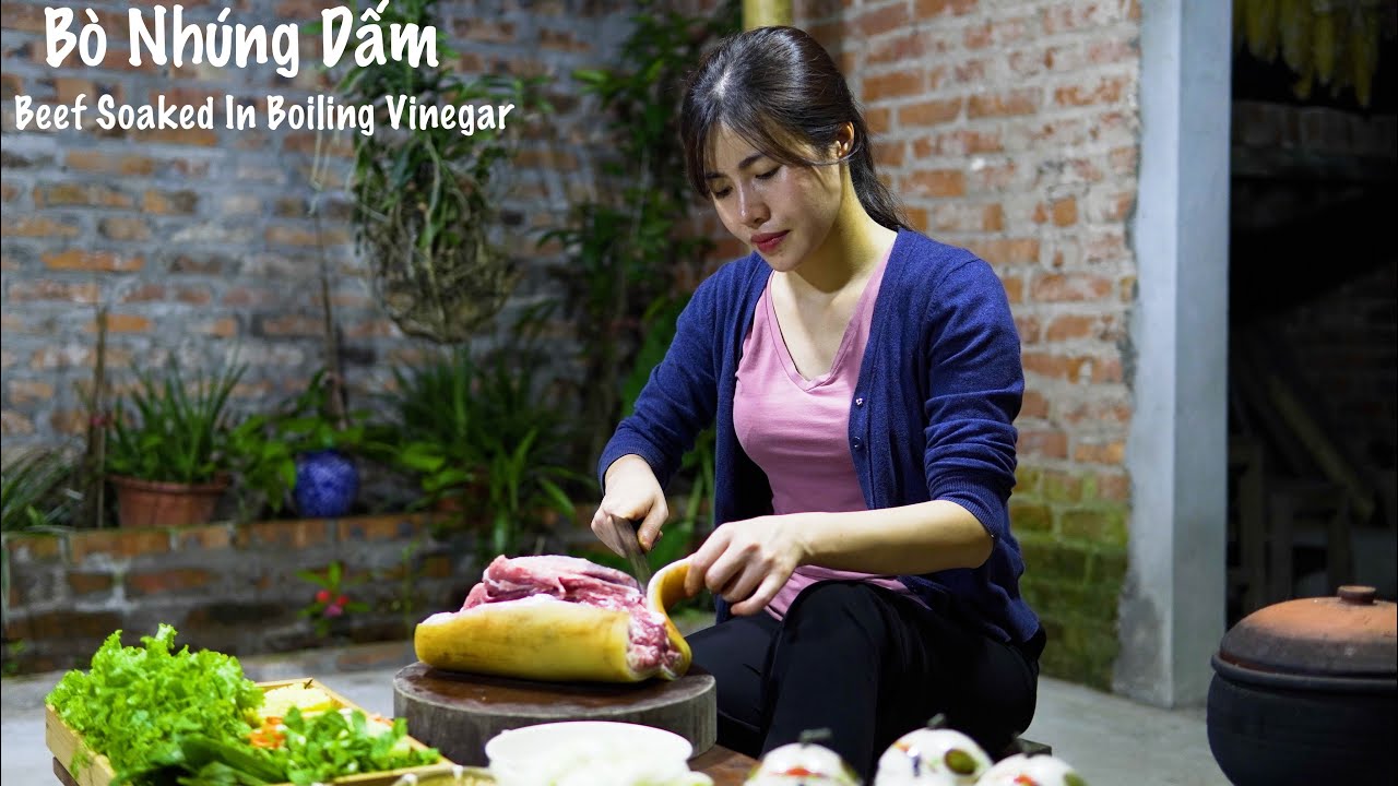 Cách Nấu Bò Nhúng Dấm