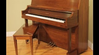 Video thumbnail for Yamaha P22 45" Upright Piano, Walnut Finish by Caruso Pianos