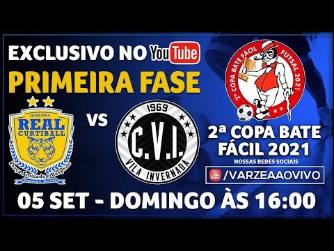 Real Curtiball x Corinthinhas Vila Invernada - 2ª Copa Bate Fácil 2021