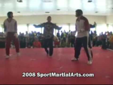 Casey Williamson fights Charlie Davidson