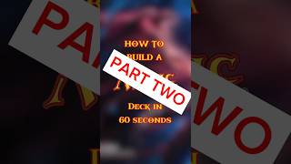 HOW TO BUILD MTG DECK P2 #mtg #magicthegatheringcards #magicthegatheringfyp #magicthegathering