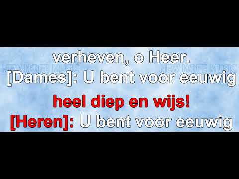 Allerhoogste, Heer, Het Is Goed