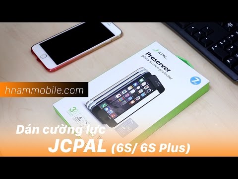 Cường lực JCPAL 6/6S Plus (Full màn hình)
