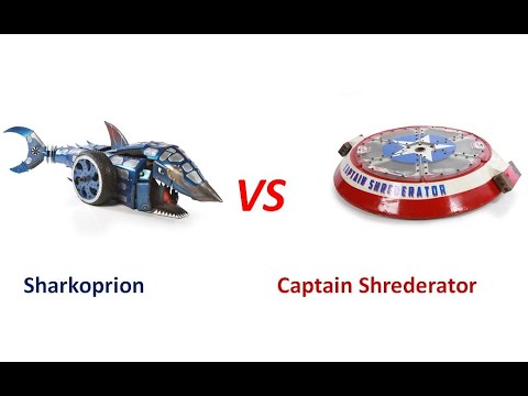 Sharko vs Captain Shrederator Season01 Ep01 Fight03 Bounty Hunters BattleBots