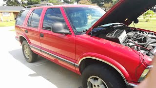 S-10 Blazer Transmission filter and fluid change