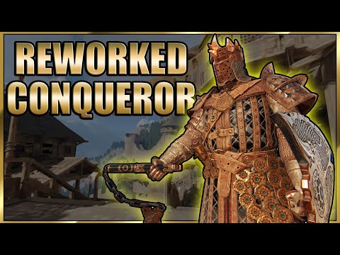 REWORKED Conqueror! - Doing some nice Action with him | #ForHonor