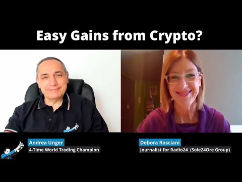 Easy Gains from Crypto? Interview with Debora Rosciani of Radio24 (Sole 24 Ore Group)