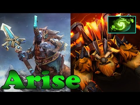 Dota 2 - Arise Plays Magnus And Earthshaker Ft singsing And s4 - Ranked Match Gameplay!