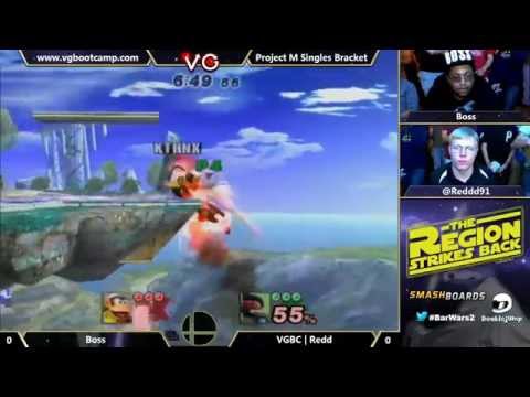 Bar Wars 2 - Boss (Diddy) vs. Redd (Falco/Pit)